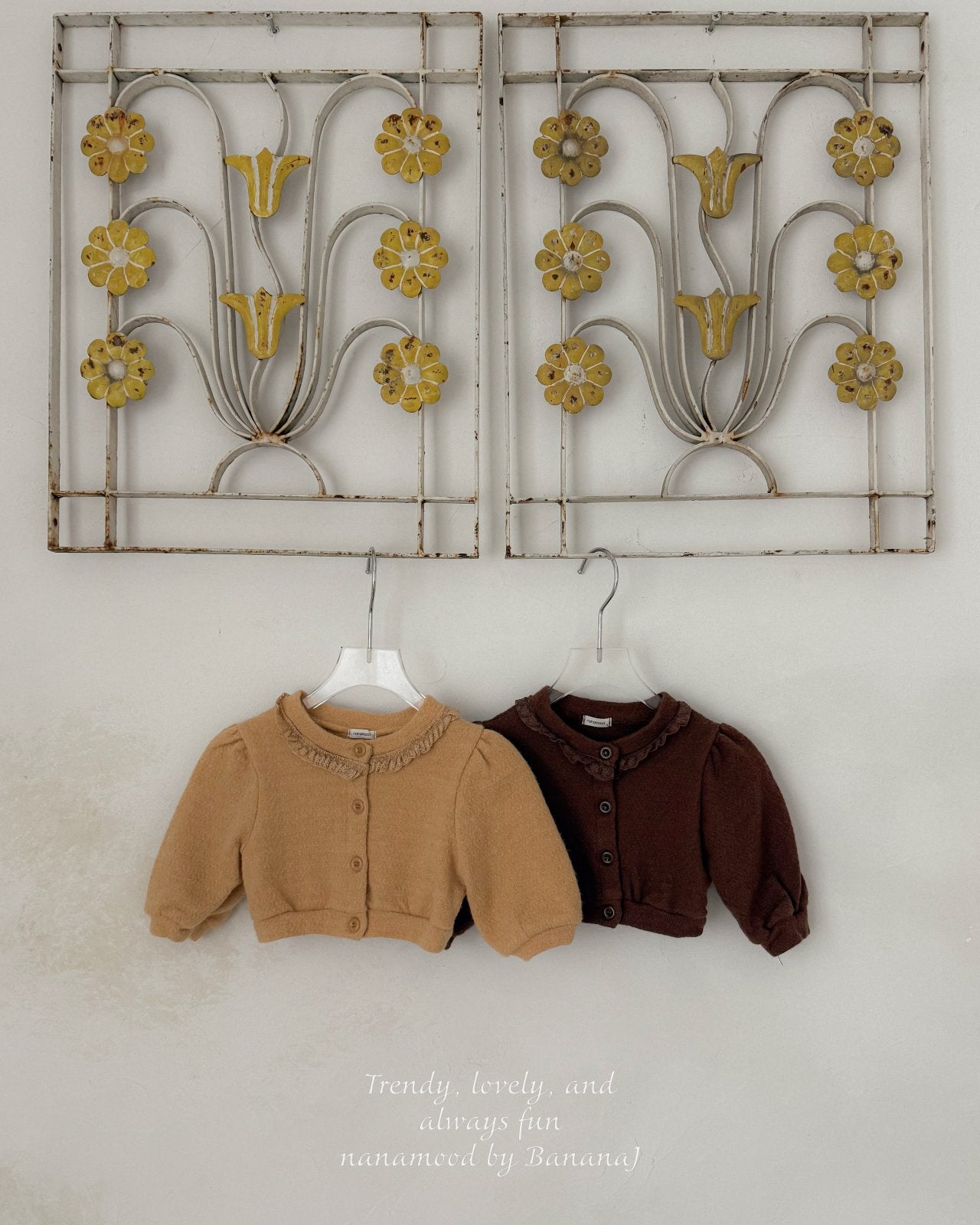 ［nanamood by BananaJ］Bebe mocha cardigan