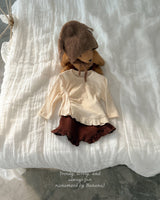 ［nanamood by BananaJ］Bebe knit frill pants