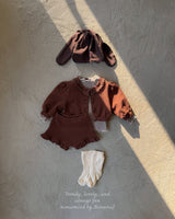 ［nanamood by BananaJ］Bebe knit frill pants