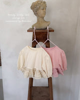［nanamood by BananaJ］Bebe ruffle point tee