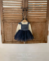 ［nanamood by BananaJ］Bebe tully suspender suit