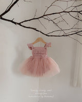 ［nanamood by BananaJ］Bebe tully suspender suit