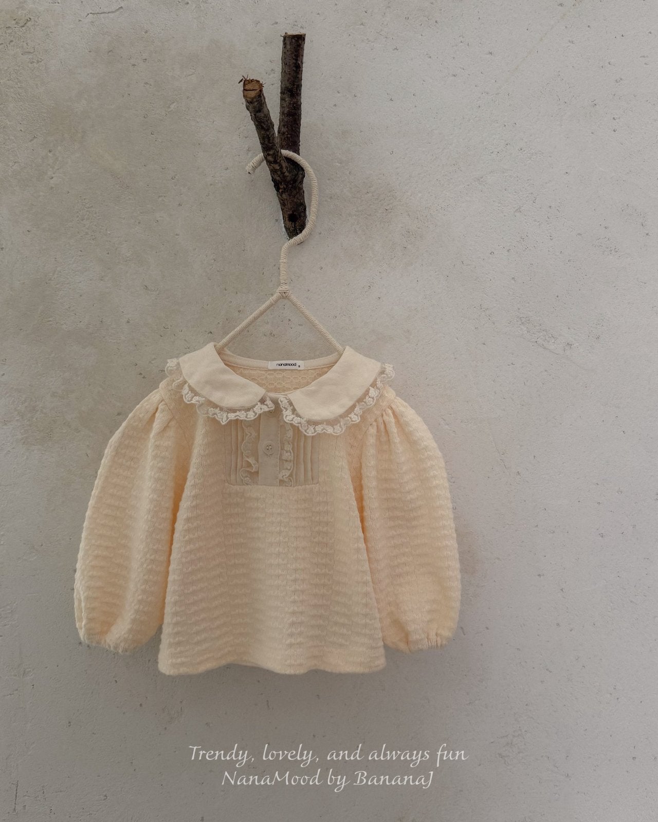 ［nanamood by BananaJ］Bebe soft blouse