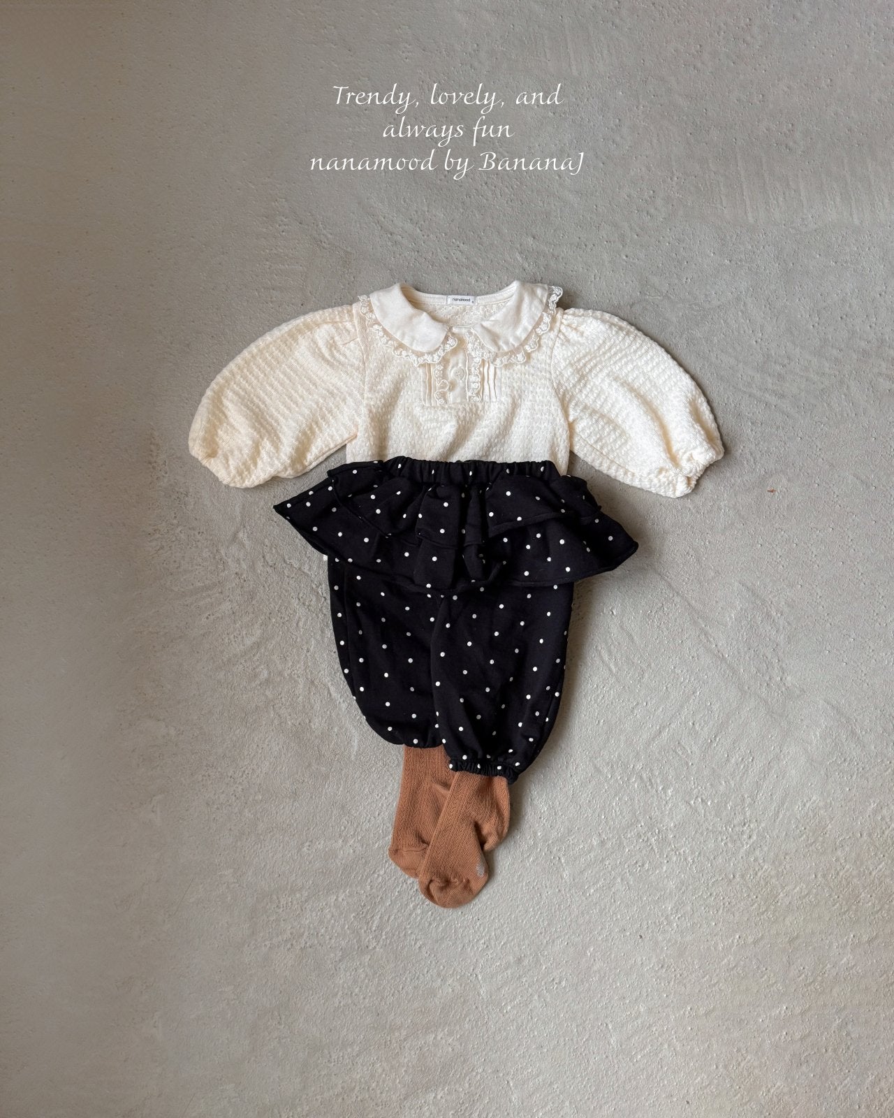 ［nanamood by BananaJ］Bebe soft blouse