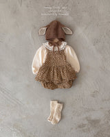 ［nanamood by BananaJ］Bebe garden suspender suit