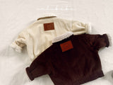 ［valubebe］Corduroy boa jacket (baby & kids)
