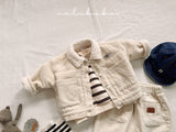 ［valubebe］Corduroy boa jacket (baby & kids)
