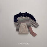 ［aou studio］Curu stripe tee