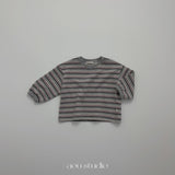 ［aou studio］Curu stripe tee