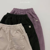 ［aou studio］Curved pants