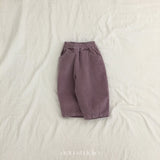 ［aou studio］Curved pants