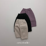 ［aou studio］Curved pants