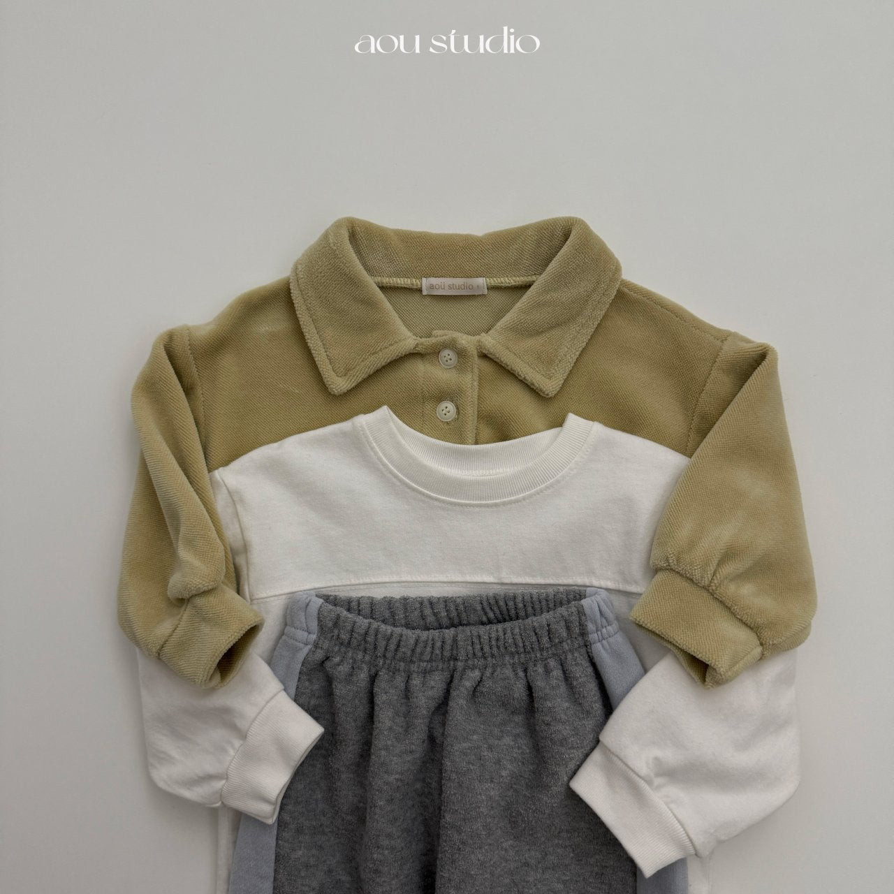 ［aou studio］Kawa jogger pants