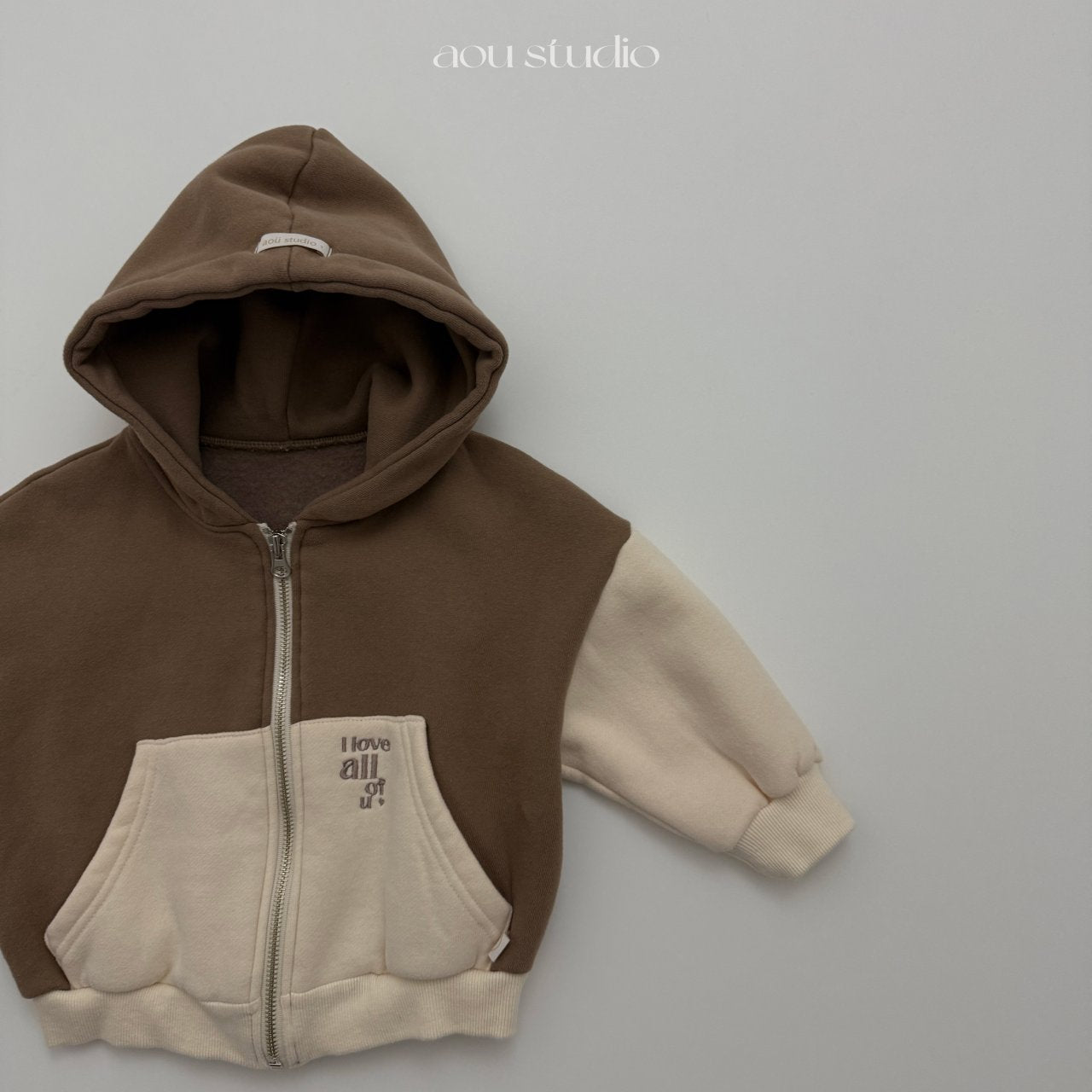 ［aou studio］Melo warm hoodie