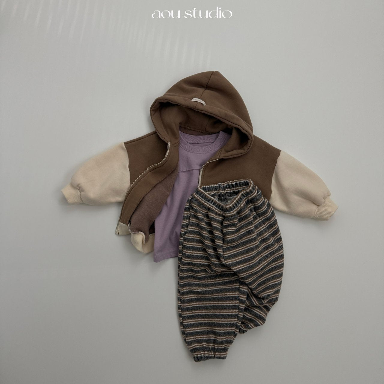［aou studio］Melo warm hoodie