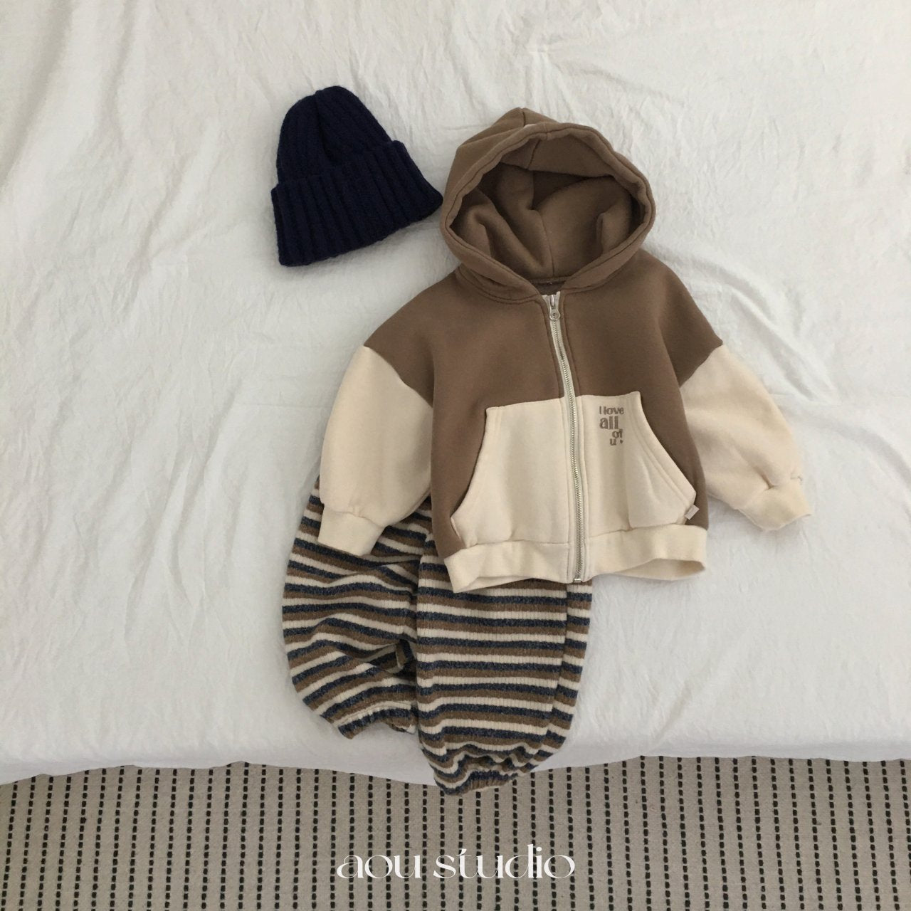 ［aou studio］Melo warm hoodie