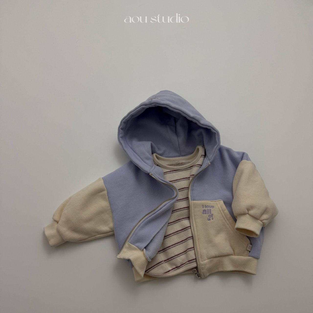 ［aou studio］Melo warm hoodie