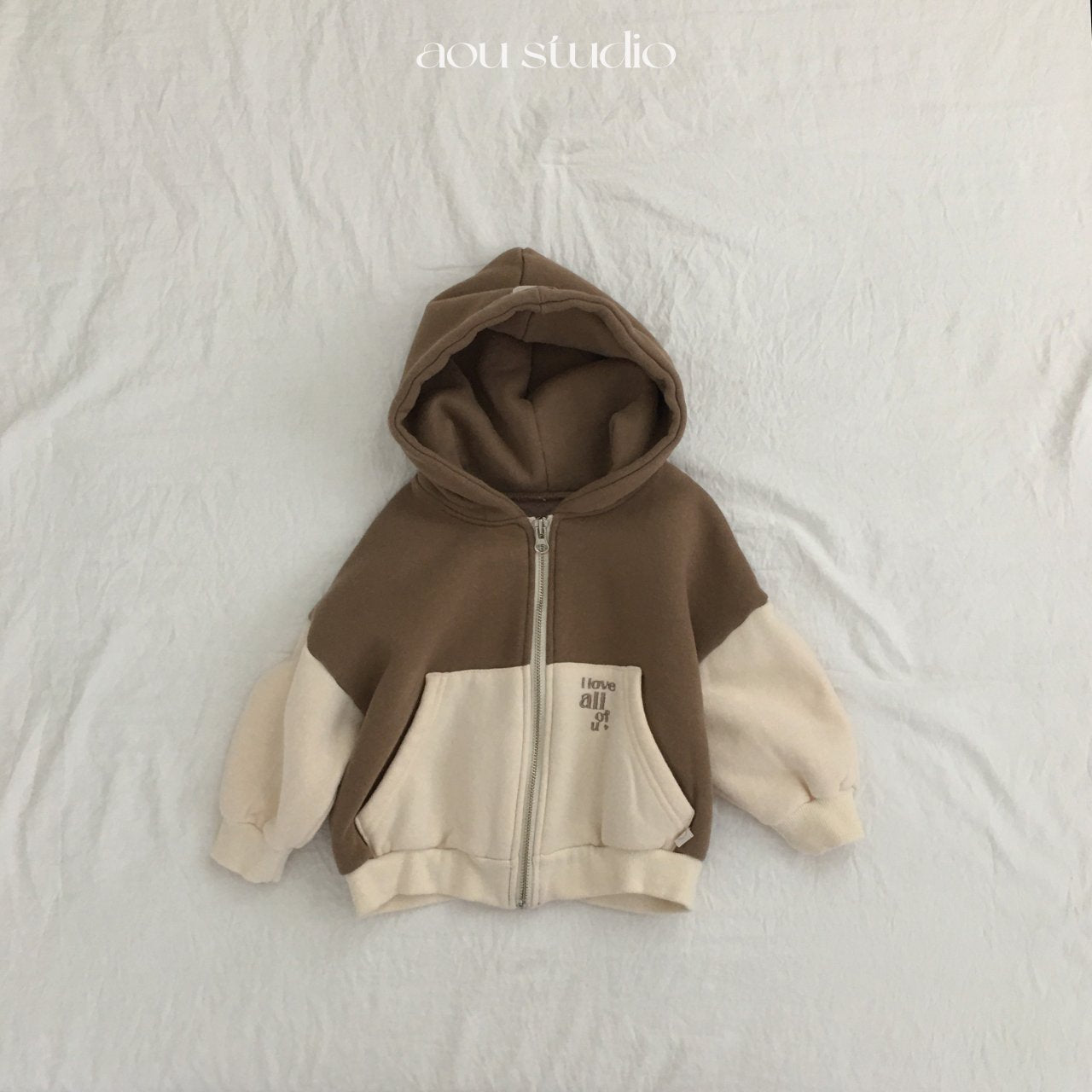 ［aou studio］Melo warm hoodie
