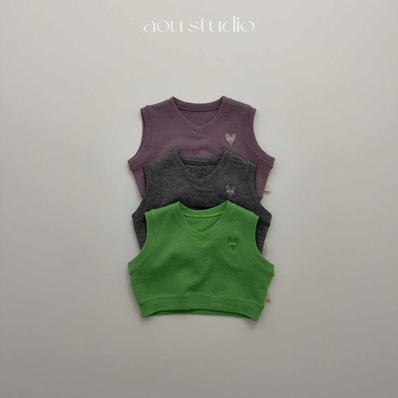 ［aou studio］Granny vest