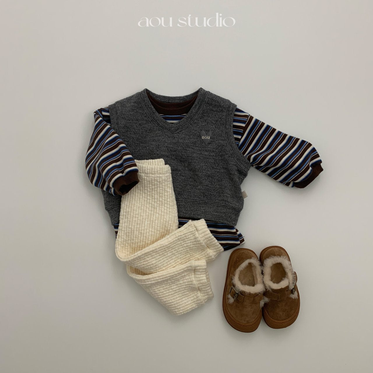 ［aou studio］Granny vest