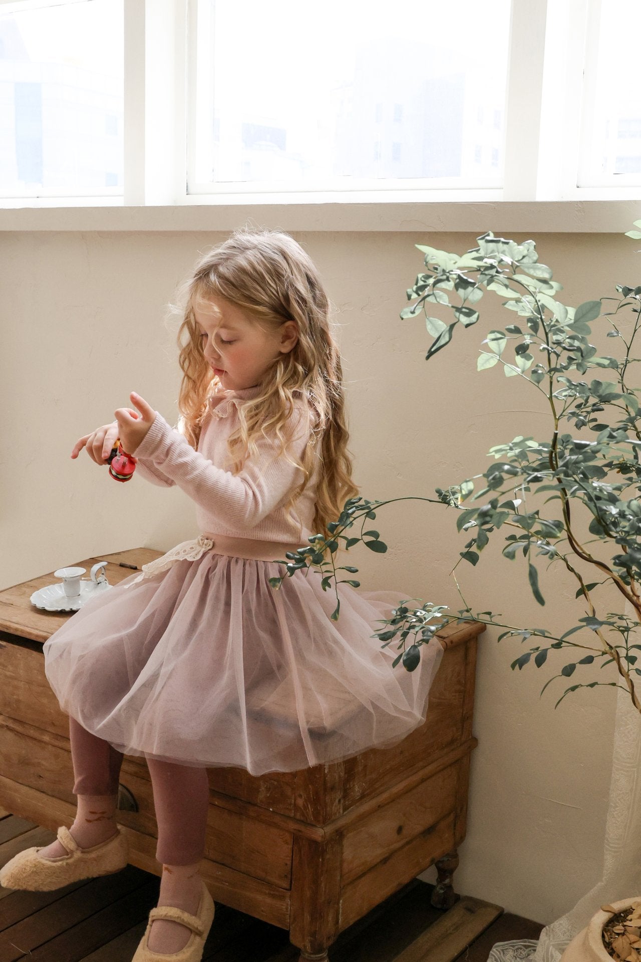 ［FLO］Mione frill tops