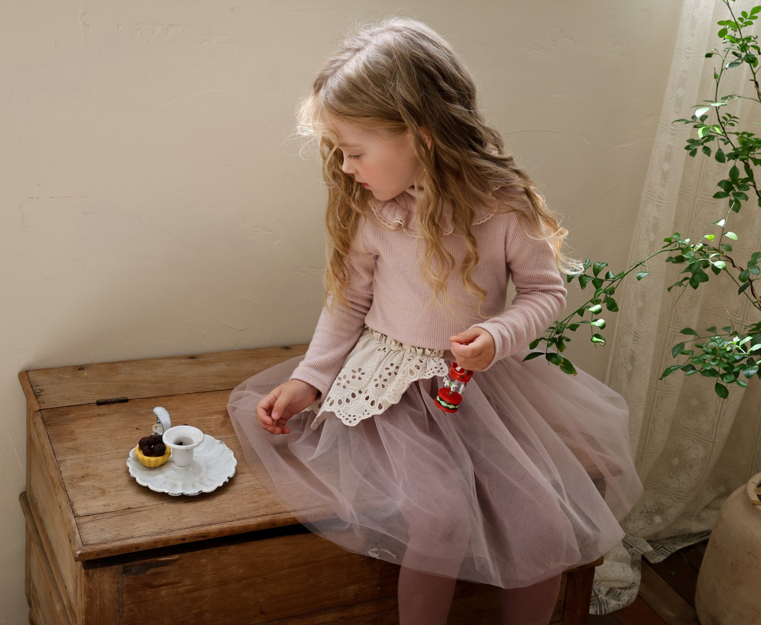 ［FLO］Mione frill tops