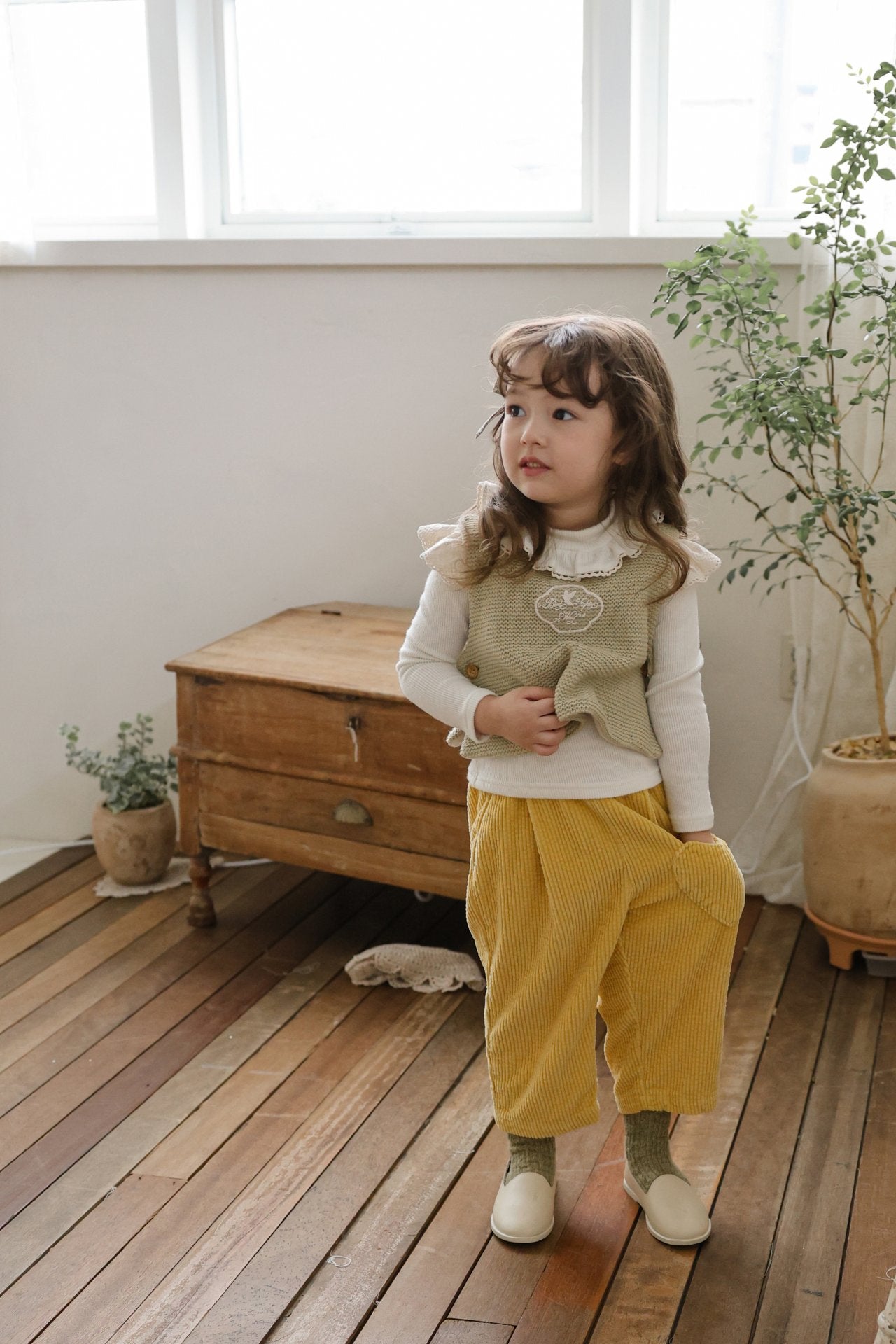 ［FLO］Mione frill tops