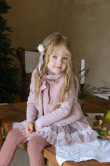［FLO］Coco fur vest