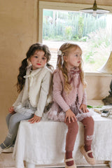 ［FLO］Coco fur vest