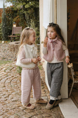 ［FLO］Coco fur vest