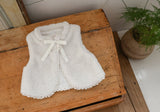 ［FLO］Coco fur vest