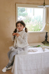 ［FLO］Coco fur vest