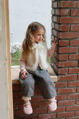 ［FLO］Coco fur vest