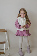 ［FLO］Coco fur vest