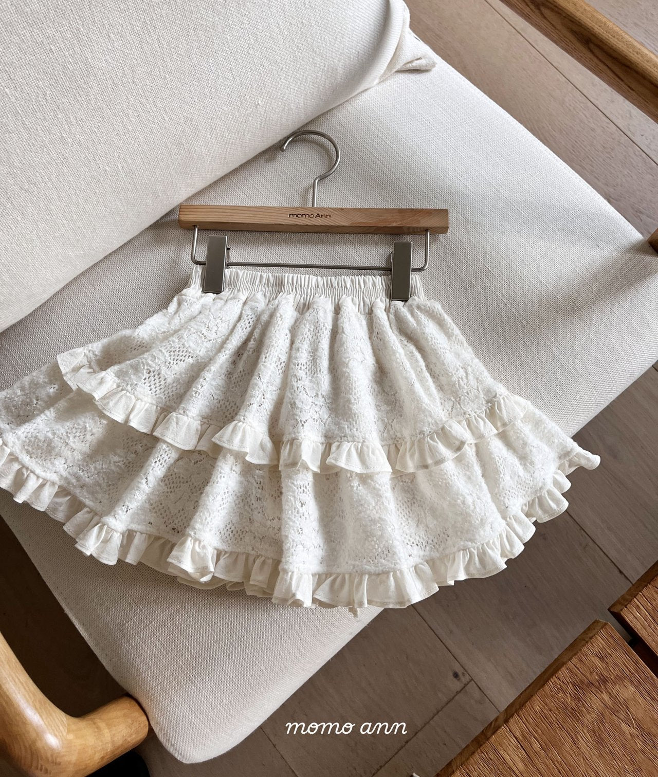 ［momo ann］Snow skirt