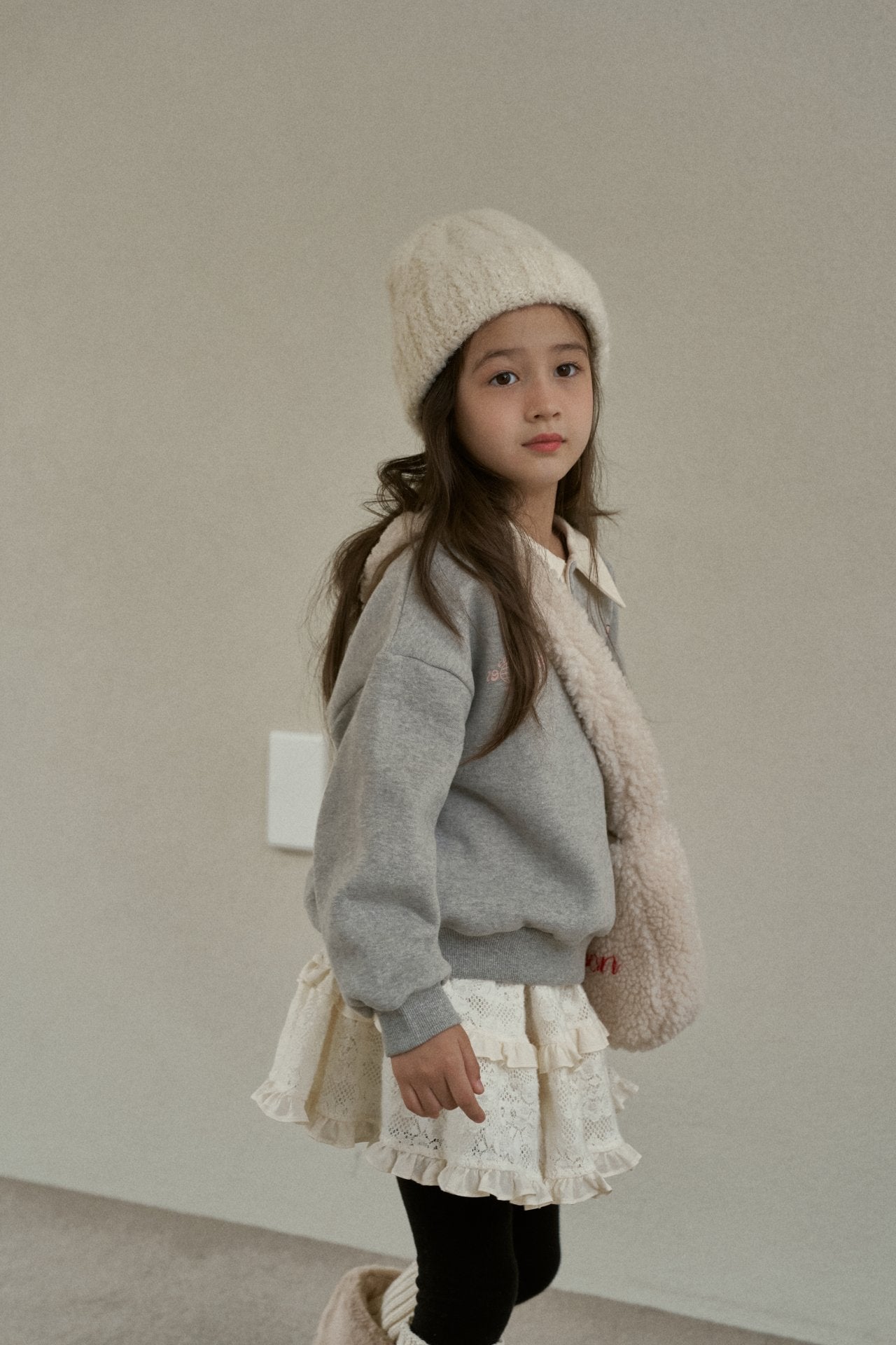［momo ann］Snow skirt