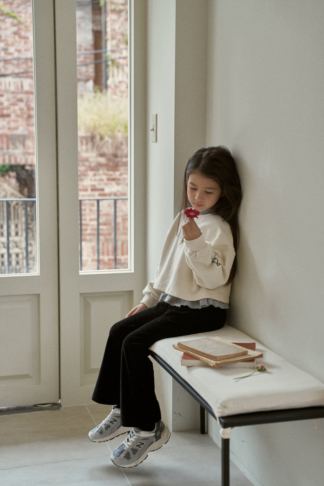［momo ann］Roi bootscut pants (kids)