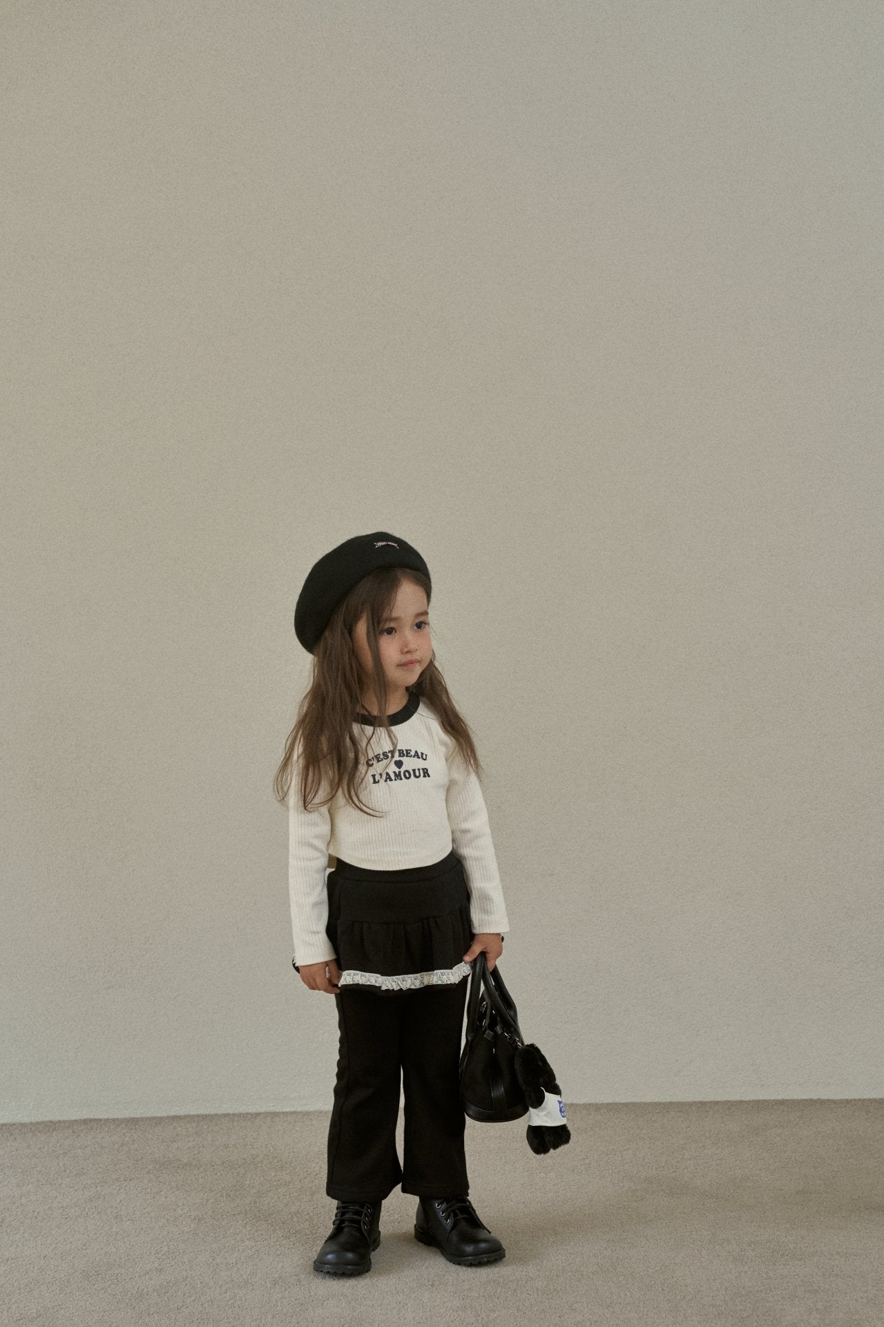 ［momo ann］Betty skirt leggings