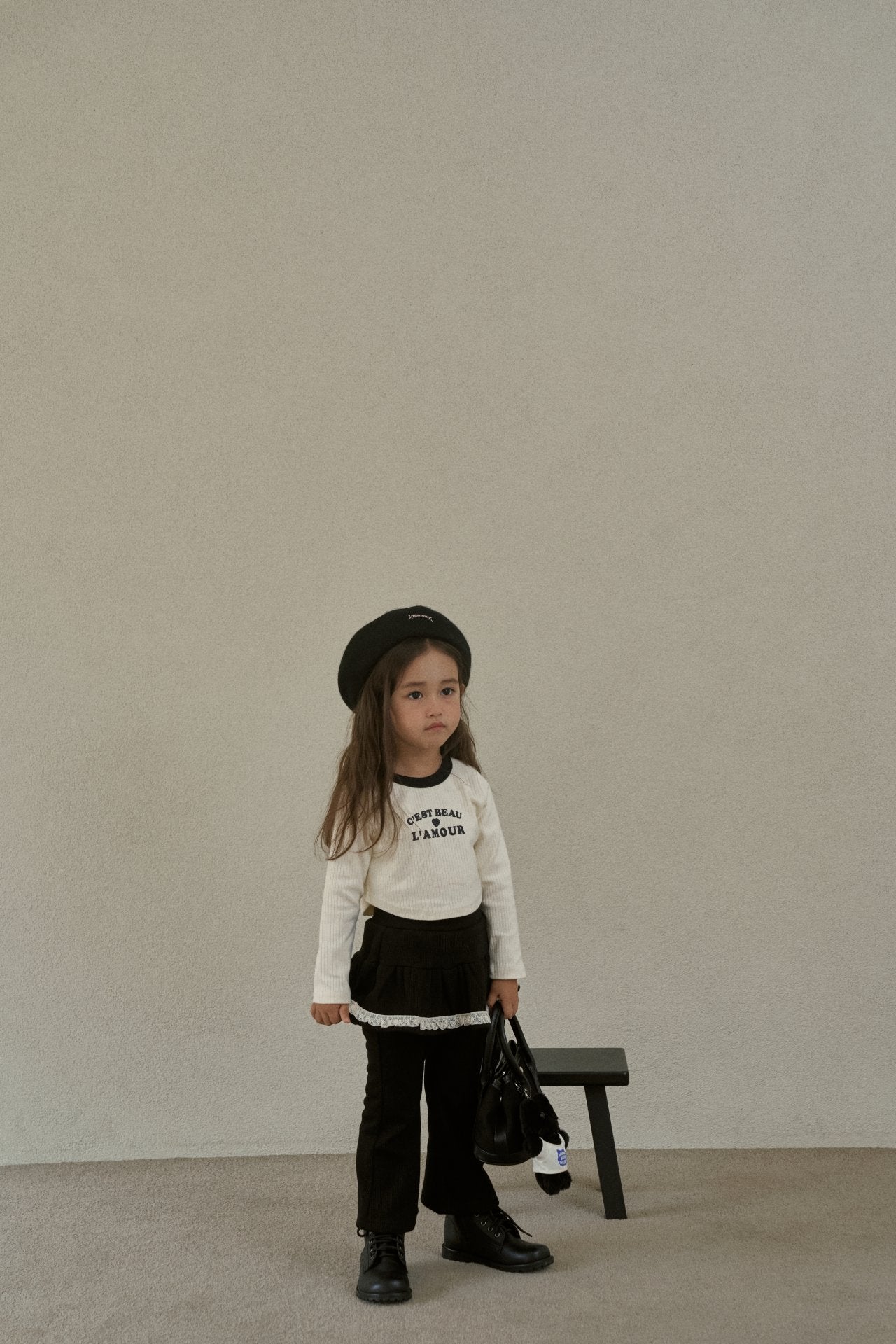［momo ann］Betty skirt leggings