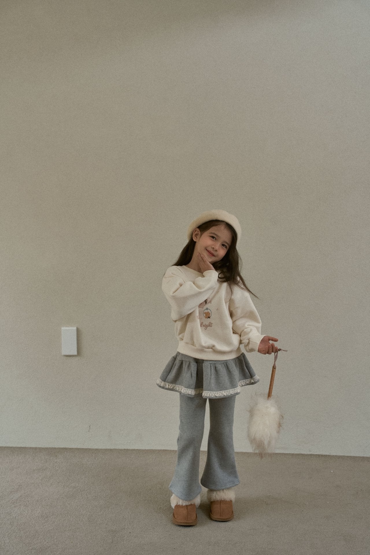 ［momo ann］Betty skirt leggings