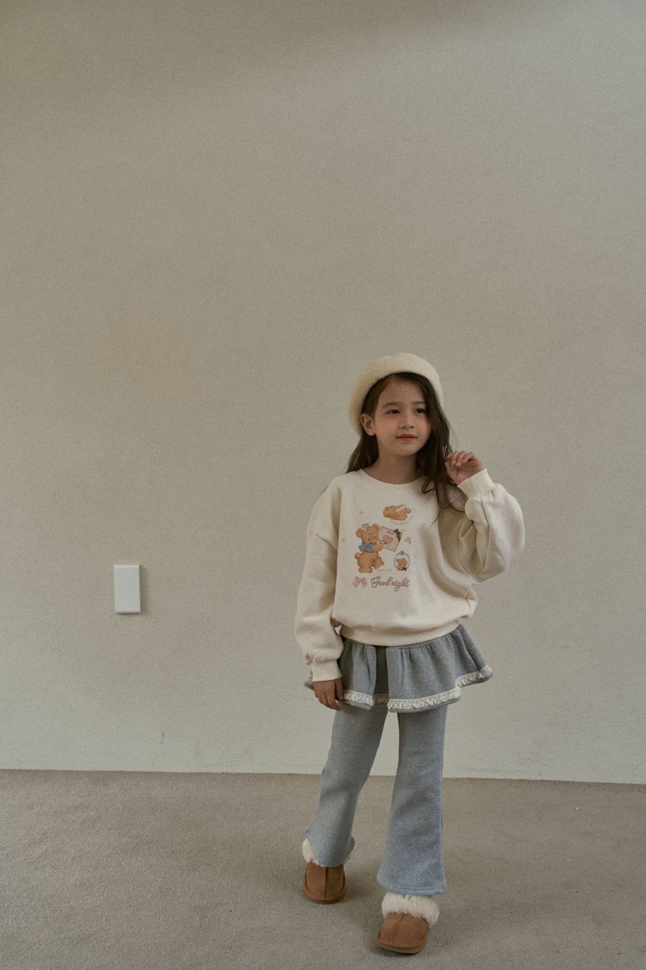 ［momo ann］Betty skirt leggings