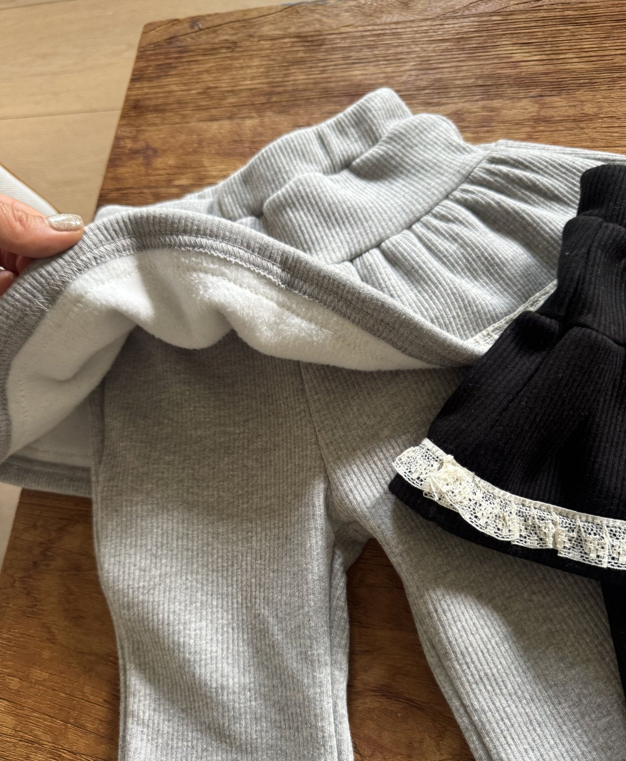 ［momo ann］Betty skirt leggings