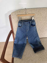 ［momo ann］Flec denim pants