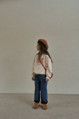 ［momo ann］Flec denim pants