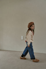 ［momo ann］Flec denim pants