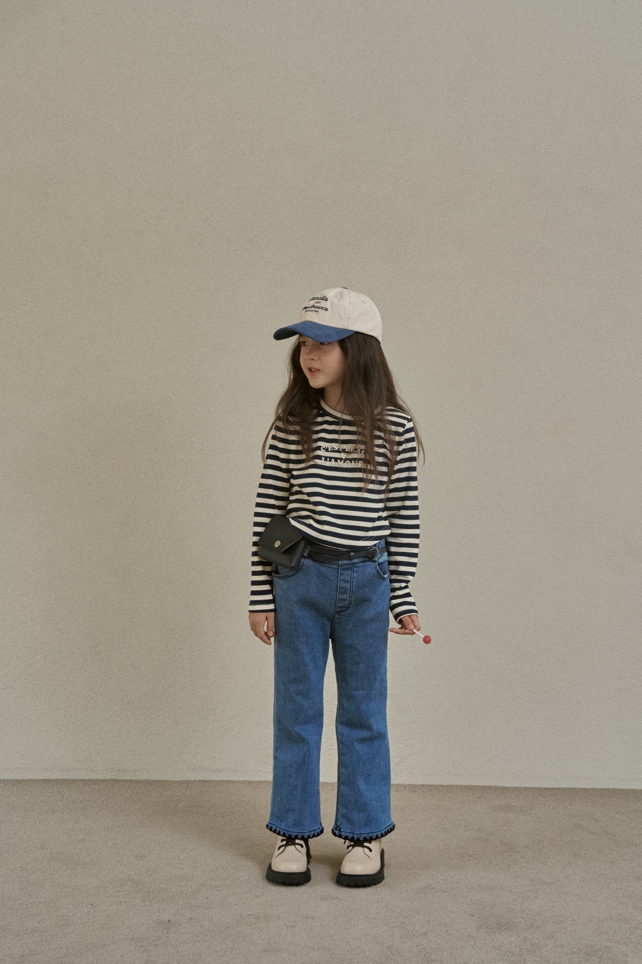 ［momo ann］Jelly crop tee