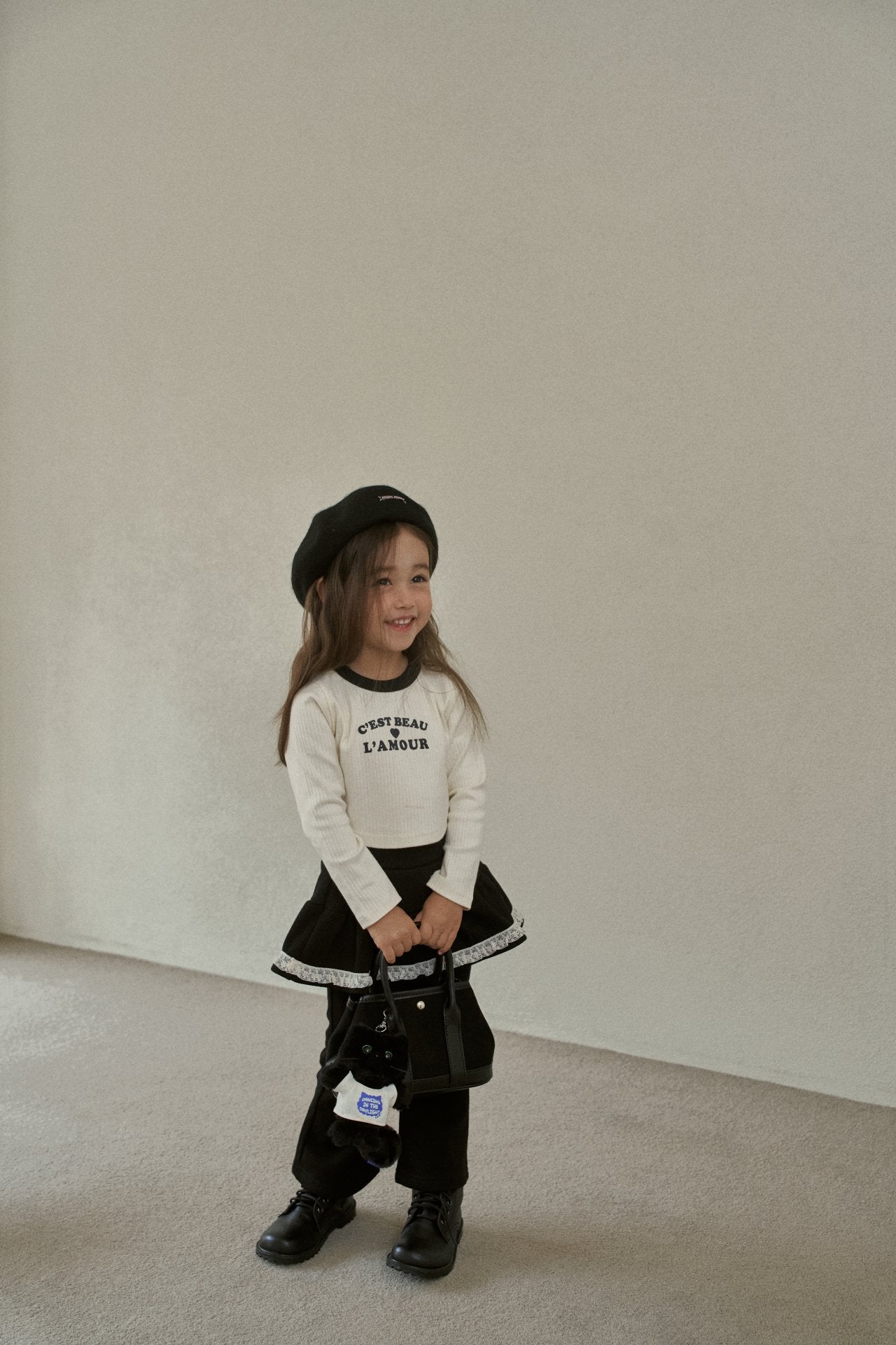 ［momo ann］Jelly crop tee
