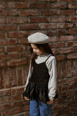 ［momo ann］Frill petit neck tops