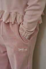 ［momo ann］Frill petit neck tops