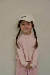 ［momo ann］Frill petit neck tops